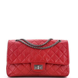 Chanel 227 Reissue 2.55 Flap Bag Quilted Aged Calfskin